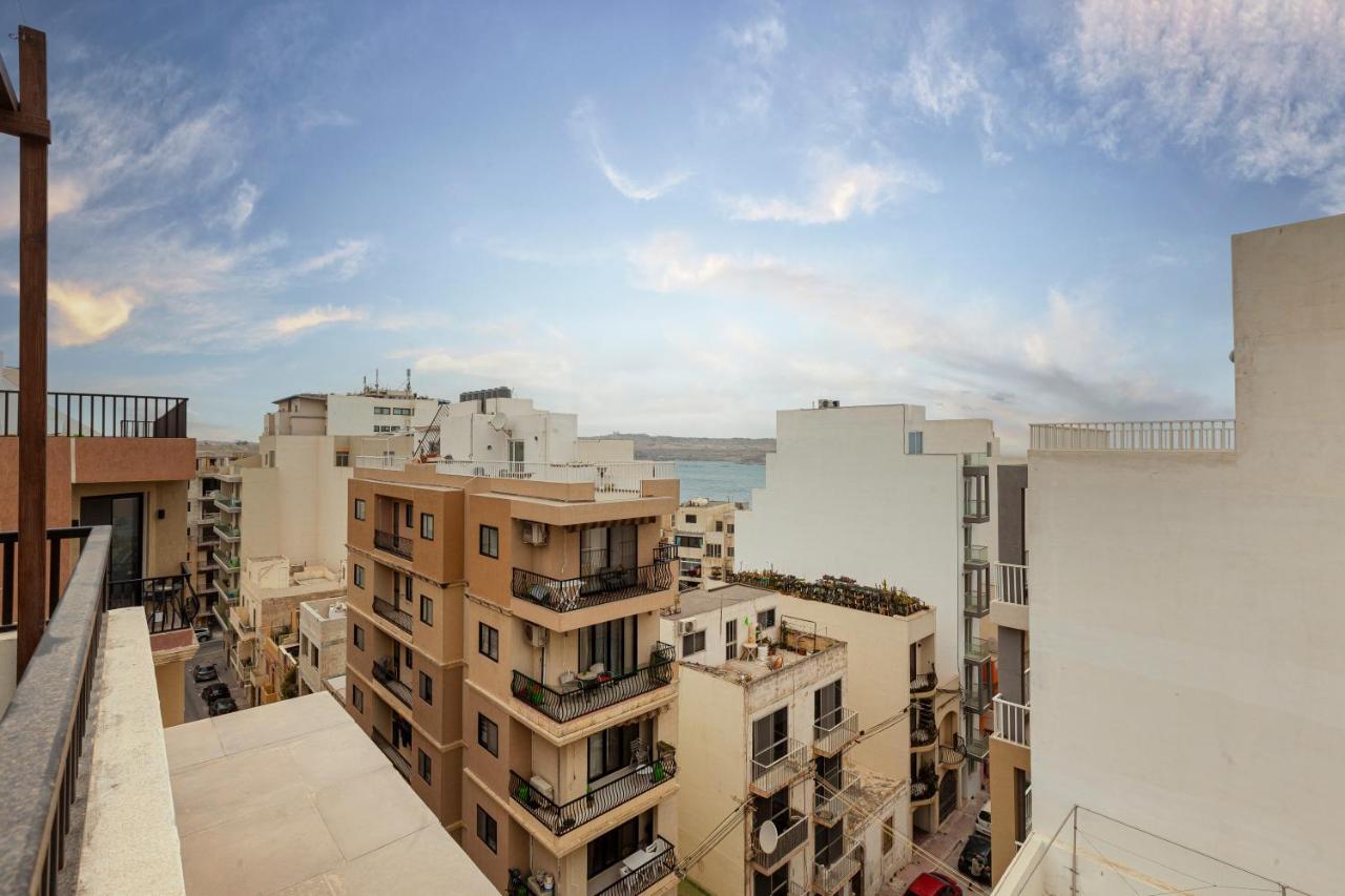 Perfect Seaview Penthouse Lejlighed San Pawl il-Baħar Eksteriør billede
